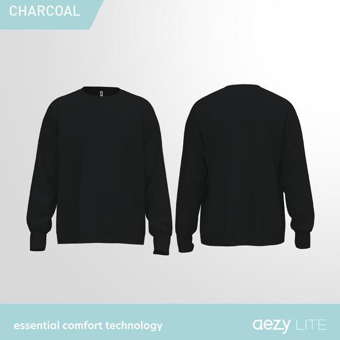 No Void Minds Aezy Lite Sweatshirt | Charcoal