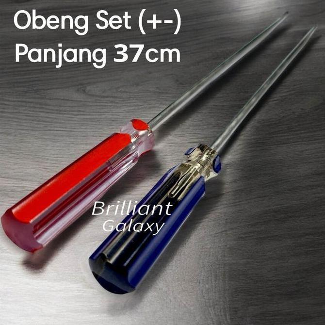 Promo Obeng Panjang 30cm COD