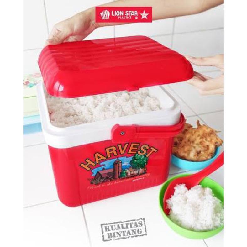 termos nasi es batu segi 5L 6L 12,5L lion star harvest murah