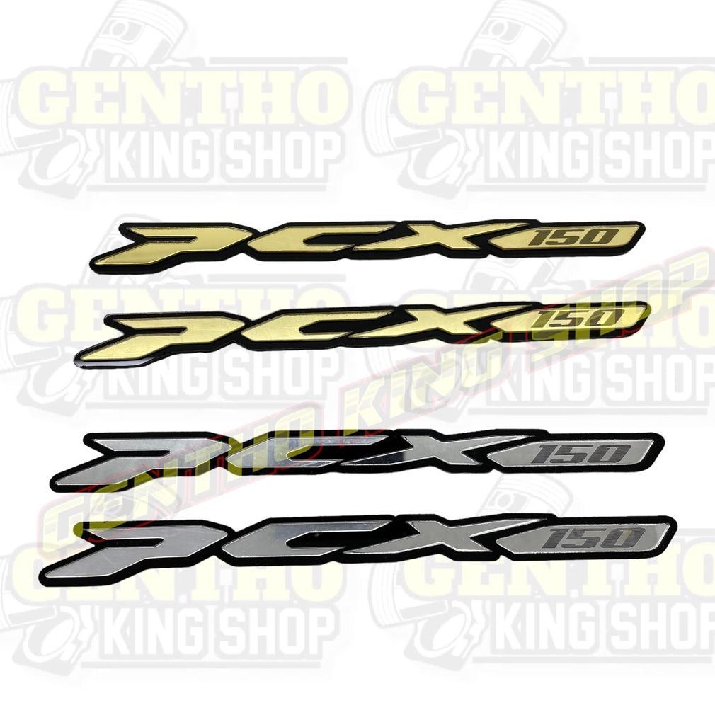 EMBLEM PCX LOGO PCX 150 3D EMBLEM MOTOR PCX AKSESORIS PCX BUKAN STIKER ATAU STICKER TIMBUL 3D LOGO H