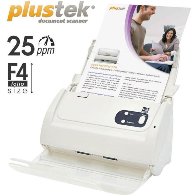 BEBAS ONGKIR - Plustek Scanner SmartOffice PS283
