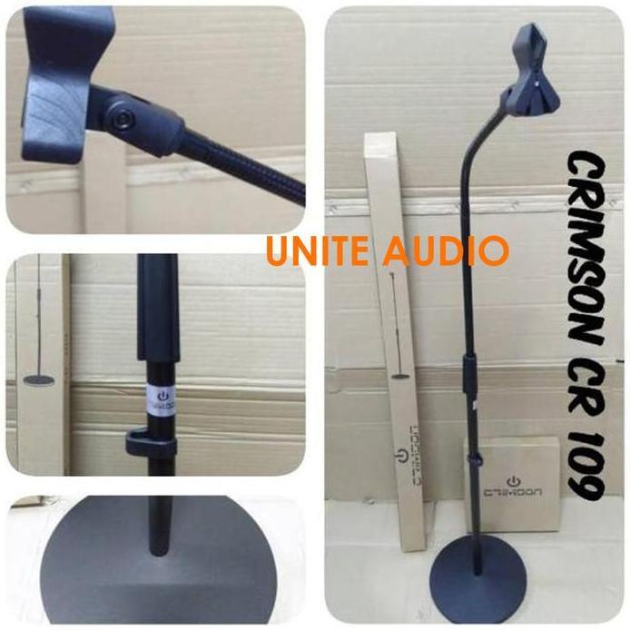 Stand Mic Crimson Cr 109 Standing Microphone Crimson Cr109 Cr-109 Ready Stock
