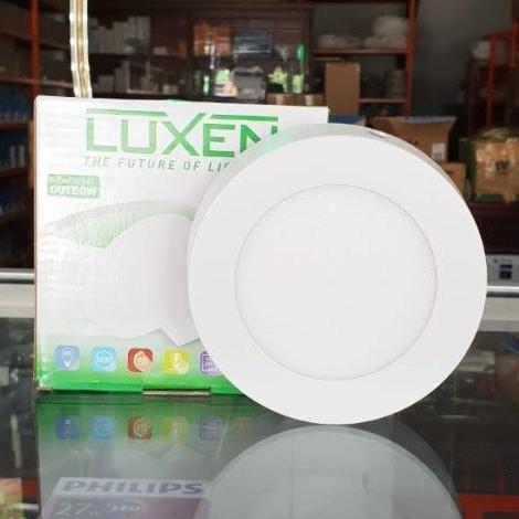 Lampu LED Panel LUXEN / Downlight LED LUXEN Panel 6W BULAT OUTBOW
