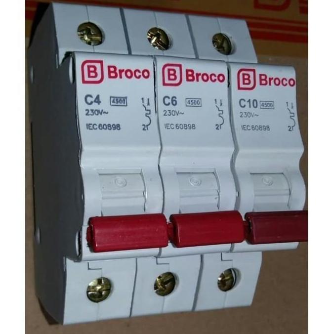 MCB BROCO 1P 32A BROCO MCB 1 PAS 32 AMPERE
