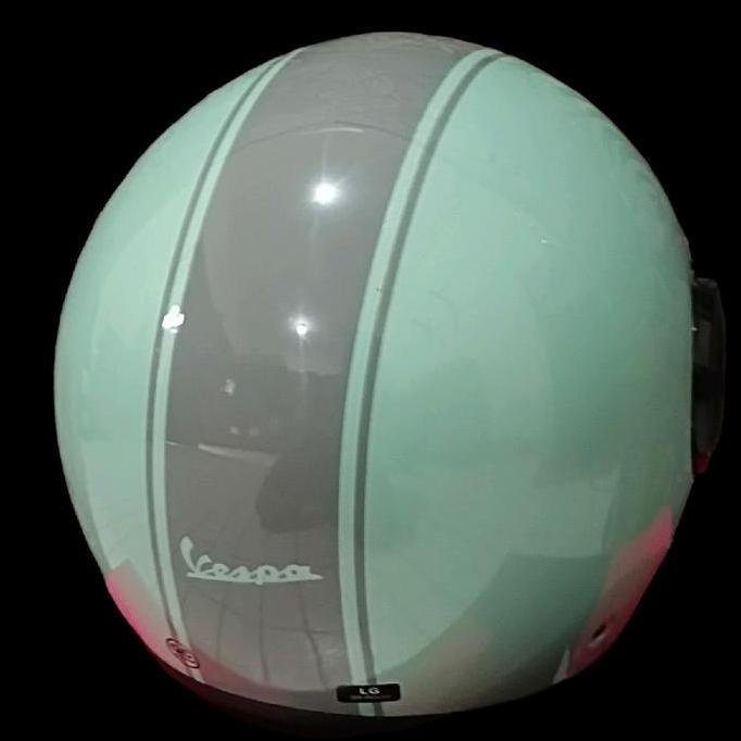 helm vespa green relax original Terlaris