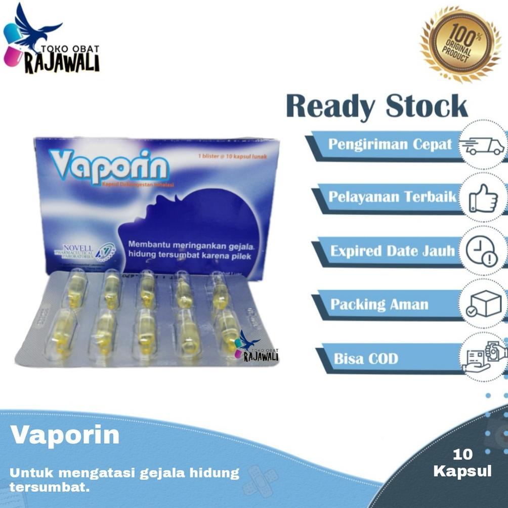 vaporin kapsul untuk melegakan pernapasan bayi