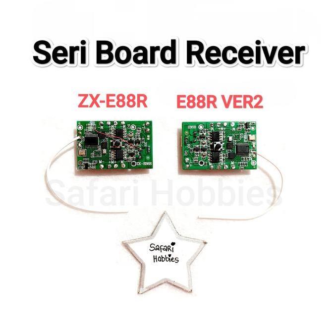 Paket Transmitter + Board Receiver Drone Pro Shoot D2 / E88 / E88 Pro / E99 / E99 Pro
