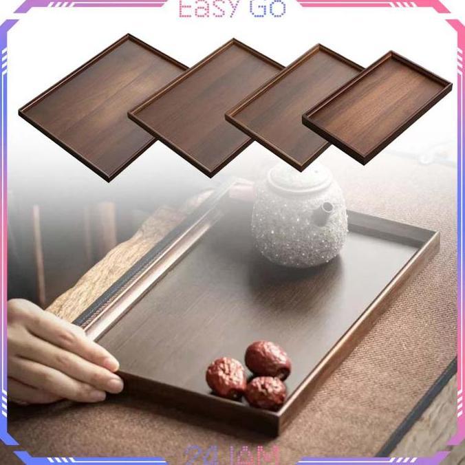 Nampan Kayu Asli / Wooden Tray / Baki Kayu Jati / Baki Kayu Nampan Tray Kayu Jati