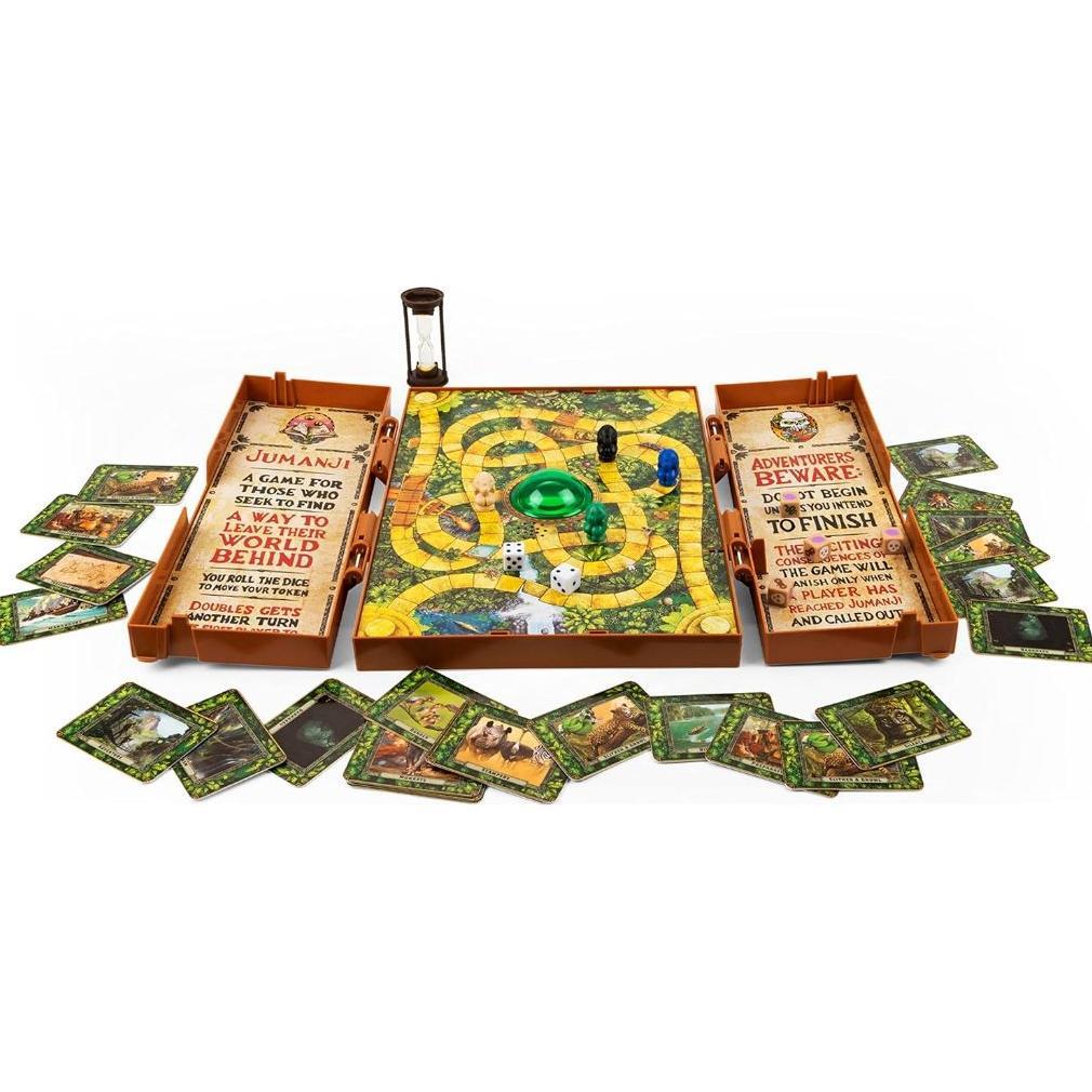 BEST SELLER Jumanji Deluxe Game, Immersive Electronic Version of The Classic Adventure Movie Board G
