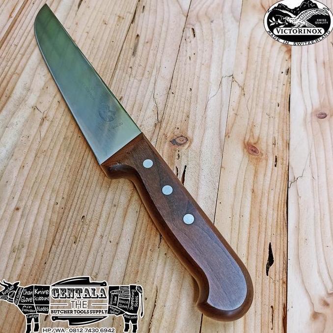 Butcher/Sembelih Victorinox 20cm Rosewood Handle