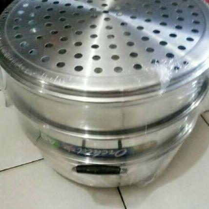 KALAKAT PANCI KUKUSAN ORCHID 40CM panci sarangan susun tiga