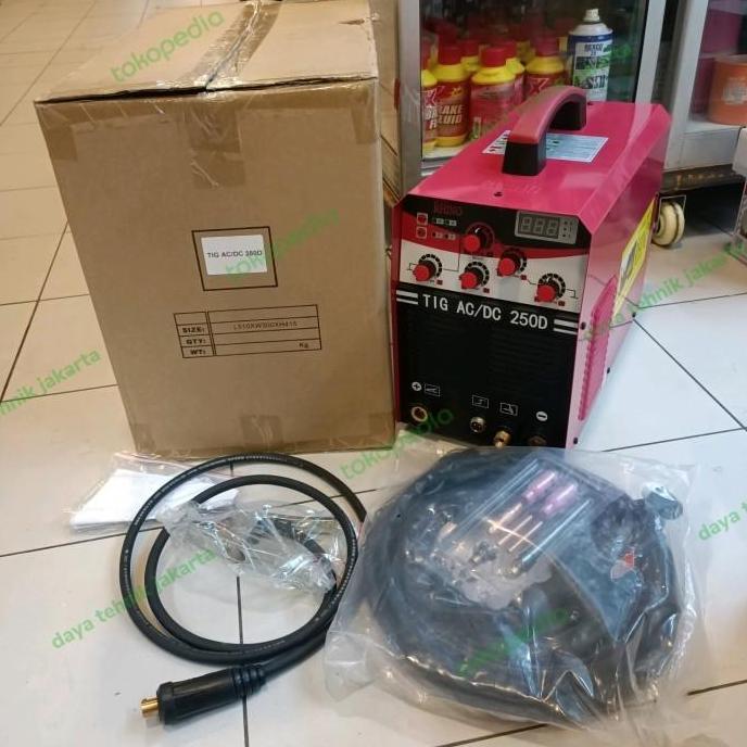mesin las tig 250d acdc Rhino / mesin las alumunium dan staenless