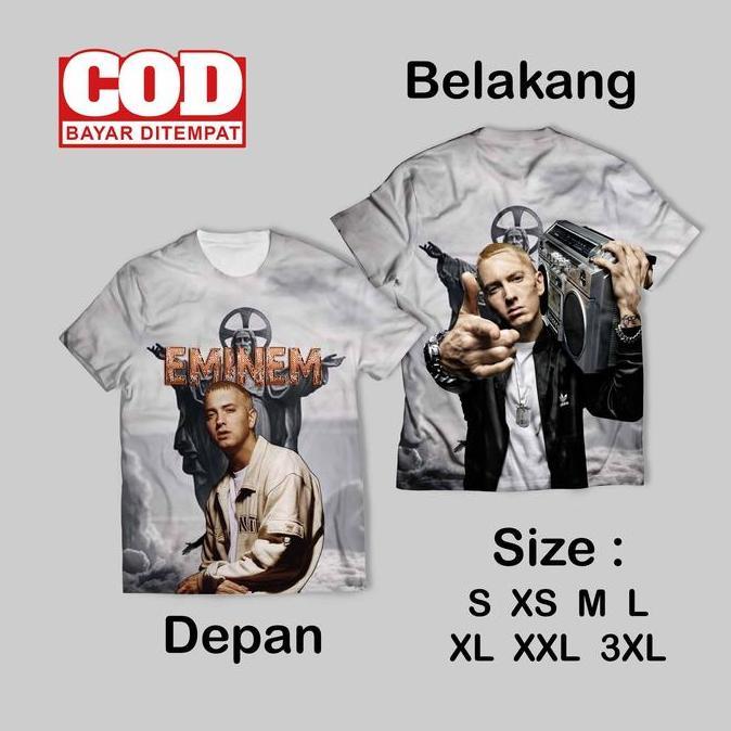Kaos FullPrint Rapper Legendary Wallpaper Keren | T Shirt AOP Rapper Music Wallpaper Depan Belakang
