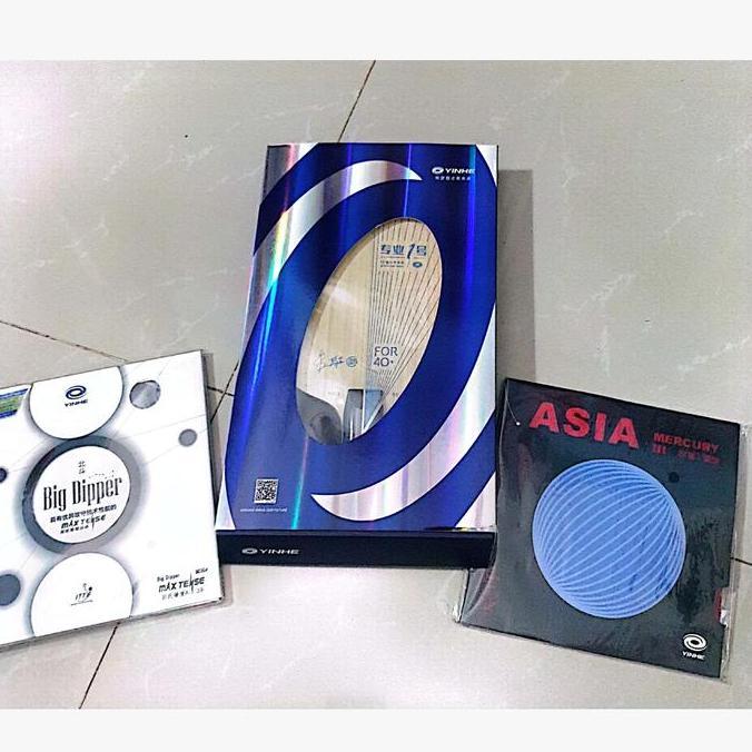 NEW Set up bat Yinhe 01 pro karet mercury3 Asia dan karet Big Dipper