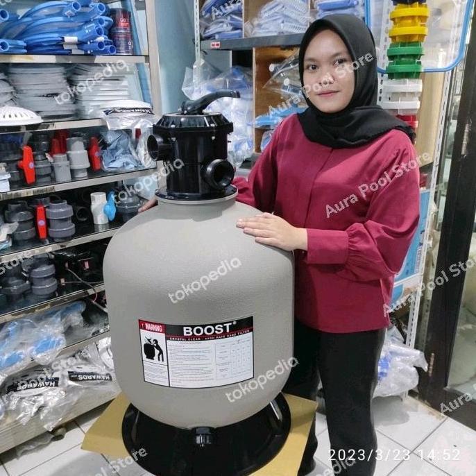 Filter Kolam 1/2Hp Tipe 16In Merk Boost / Sand Filter Kolam Renang