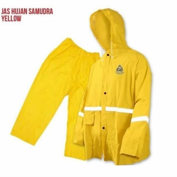 Jas Hujan Gosave Kuning / Jas Hujan Rain Coat Gosave