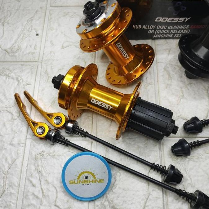 Hub Sepeda 36 Hole Freehub 36H Jangkrik Alloy Disc Bearing ODESSY 282