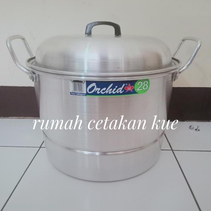 panci serbaguna Orchid UK 28cm /langseng kukusan dangdang nasi