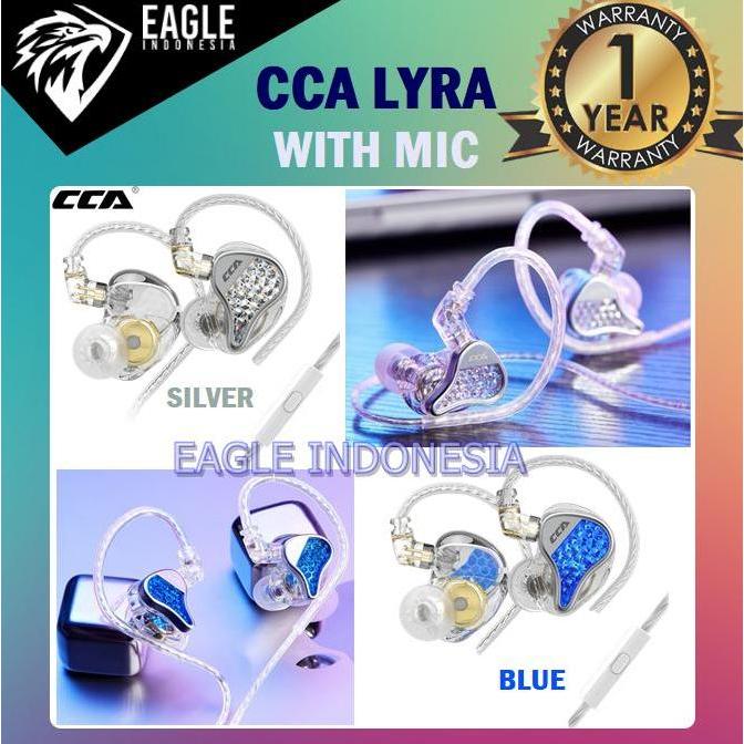 CCA LYRA HiFi Single Dynamic Driver In-ear Earphone WITH MIC