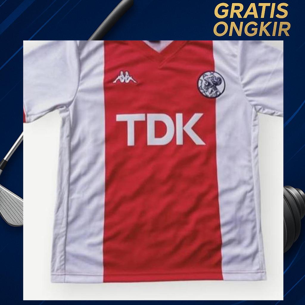 Jersey Retro Ajax Amsterdam Tdk