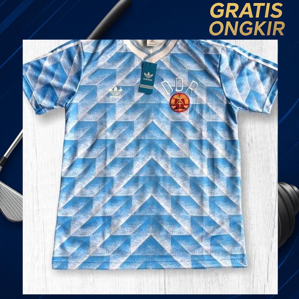 Jersey Retro Germany 1988 / Classic Jersey Sepak Bola Germany 88 Sport