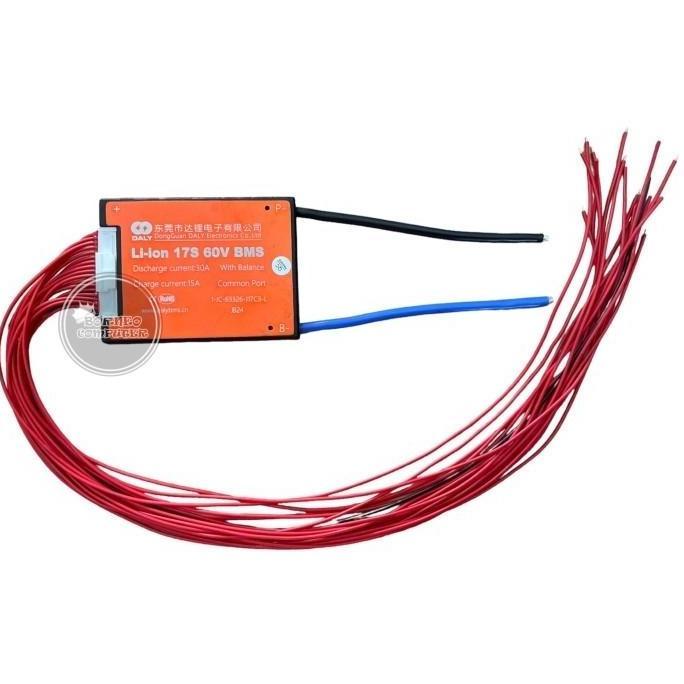 BMS DALY 17S 60V Baterai Lithium 18650