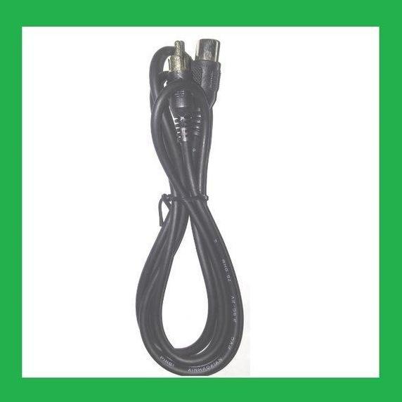 kabel Jack TV RF male ke RCA jack 120 cm