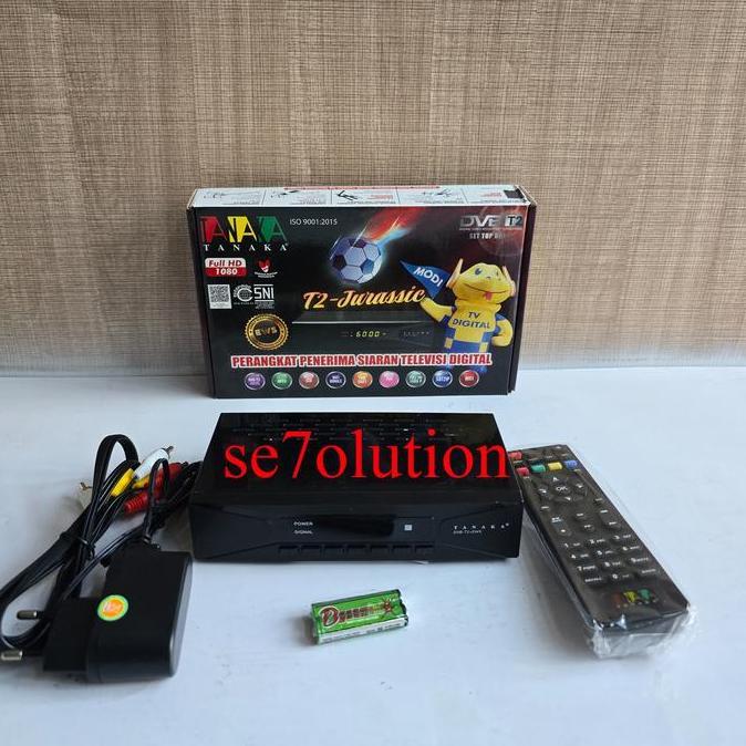 Tanaka Set Top Box STB TV Digital DVB T2