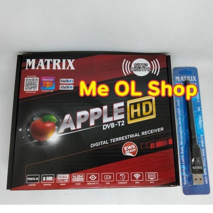 SET TOP BOX MATRIX APPLE DVB-T2 STB MATRIX DVB T2