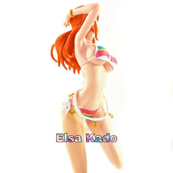Nami One Piece Figure Bikini Seksi Beautyful Swimsuit