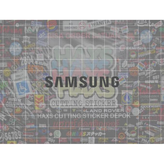 Promo Cutting Sticker Samsung Kecil Ukuran 6.5 Cm Untuk Ac Cod