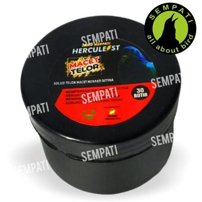 SEMPATI Jamu Macet Telor Merpati Pil Vitamin Obat Jamu Ternak Breeding Burung Merpati Balap Dara Kol