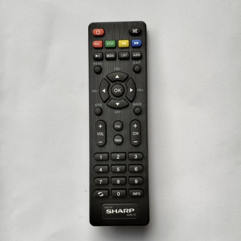 remot set top box sharp dd001i remote stb sharp siaran tv digital