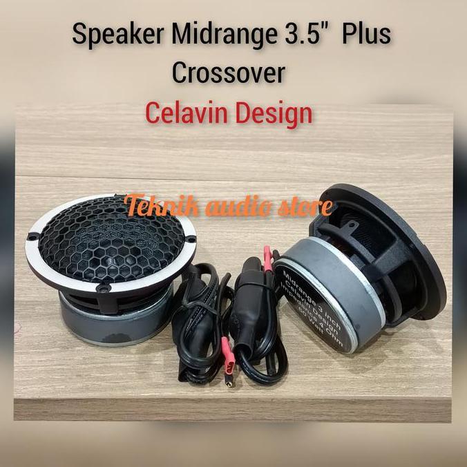 Speaker Midrange Celavin plus Crossover Terlaris