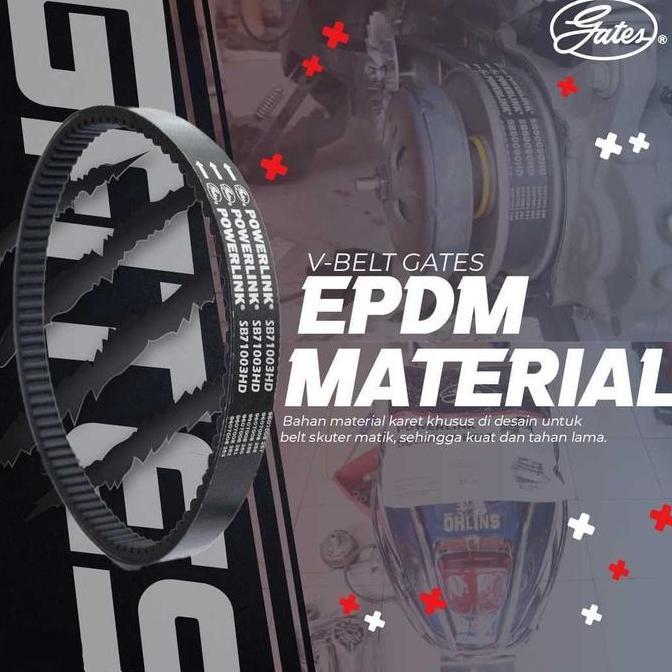 VAN BELT GATES V BELT V-BELT VBELT GATES POWERLINK HONDA VARIO 150 ESP PCX 150 CBU VIETNAM 23100-K36