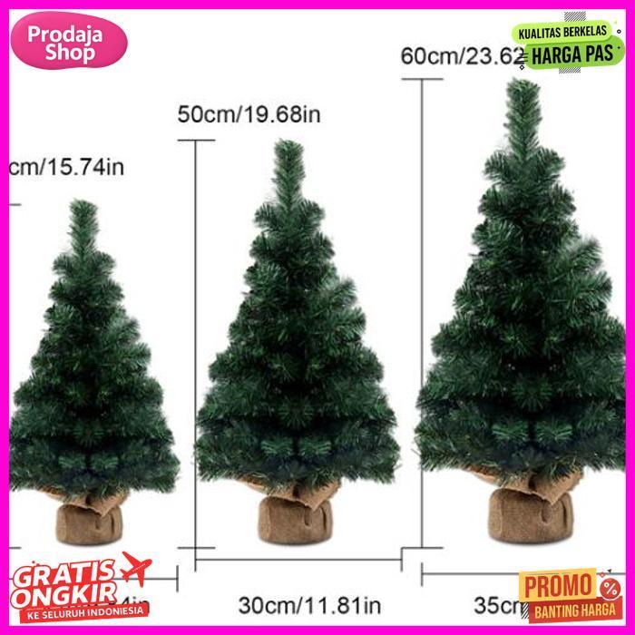 Promo Pohon Natal Ukuran 40-50-60Cm / Ornamen Natal