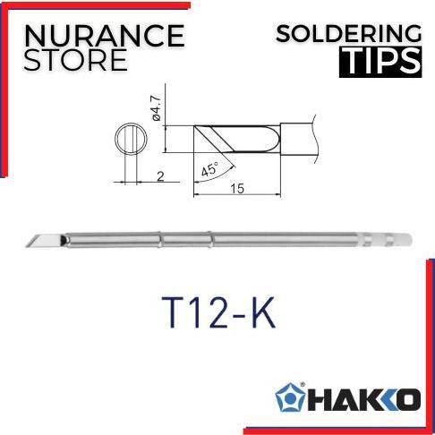 Terjangkau Mata Solder Hakko T12-K (Mata Solder U Hakko Fx-951)