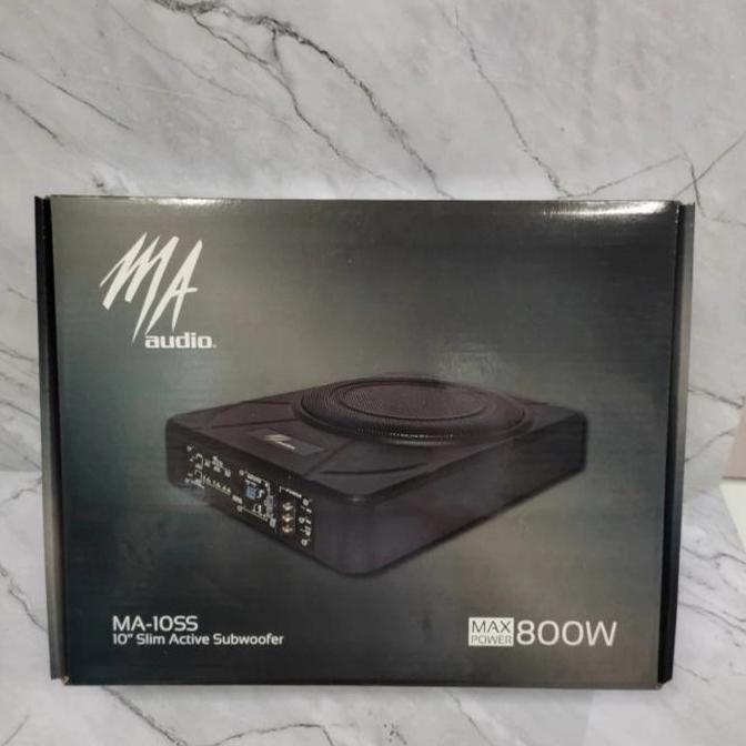 SUBWOFER AKTIF KOLONG JOK MOBIL 10"INCH MA AUDIO Terlaris