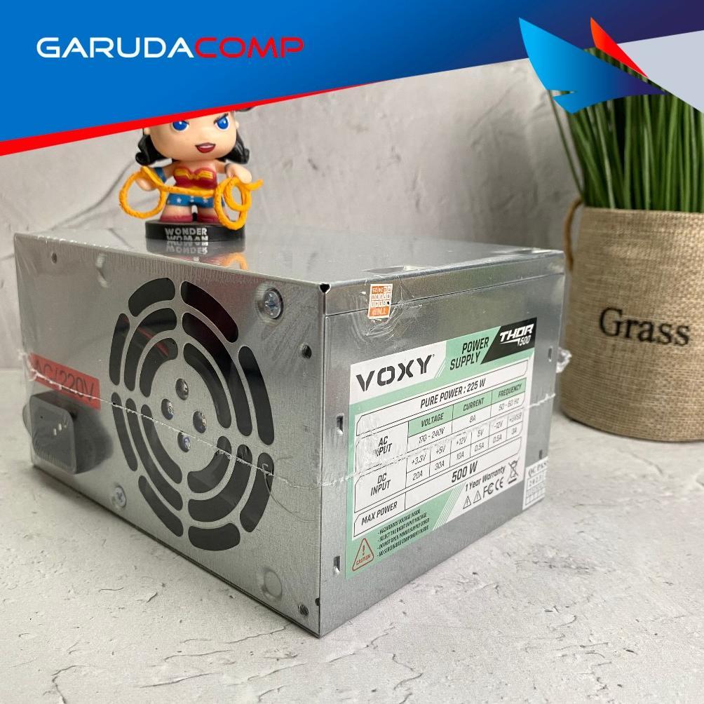 VOXY PSU 500 Watt Power Supply PC 500 Watt Slim Thor Power supply