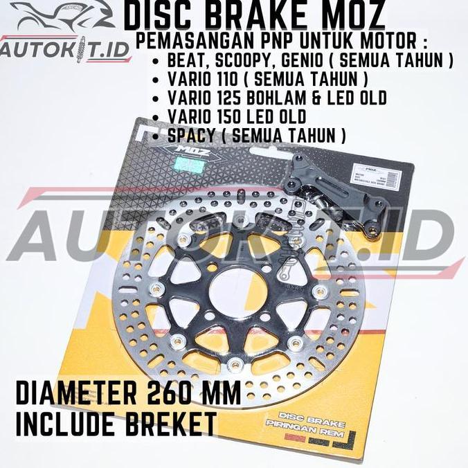 Disc Brake Piringan Cakram Untuk Vario 110 125 150 - Beat Karbu - Beat Fi - Scoopy Karbu - Scoopy Fi