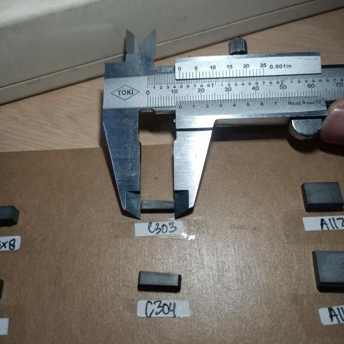 ECER widia c303 YG6 - betel widia -betel bubut widia - tip widia yg6 ori