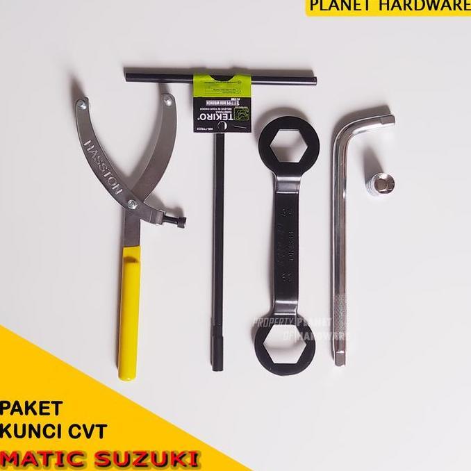 Set Lengkap Kunci CVT Motor Matic Suzuki