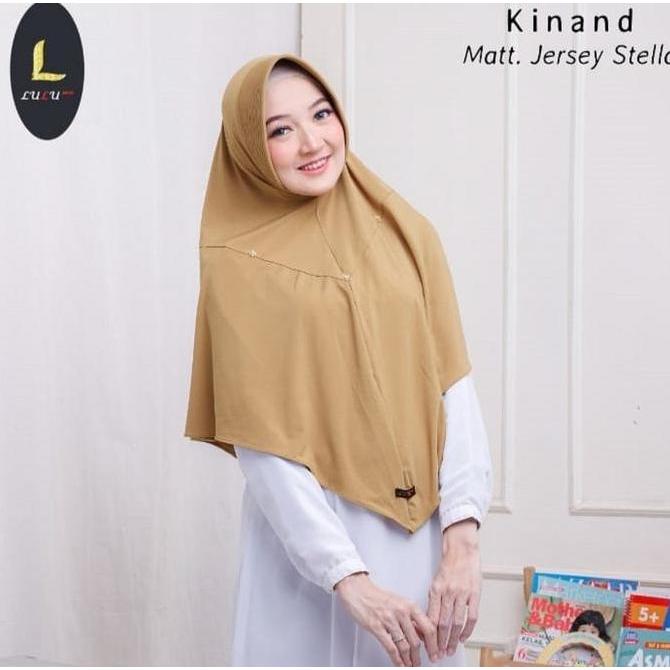 Hijab Kinand Ori Lulu Ori Aksen Payet Simple