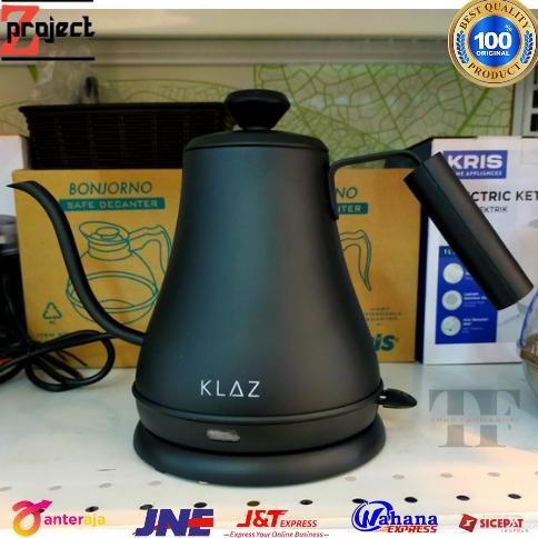BEBAS ONGKIR - KLAZ Teko Listrik Leher angsa Gooseneck 800 ml Electric kettle Klaz