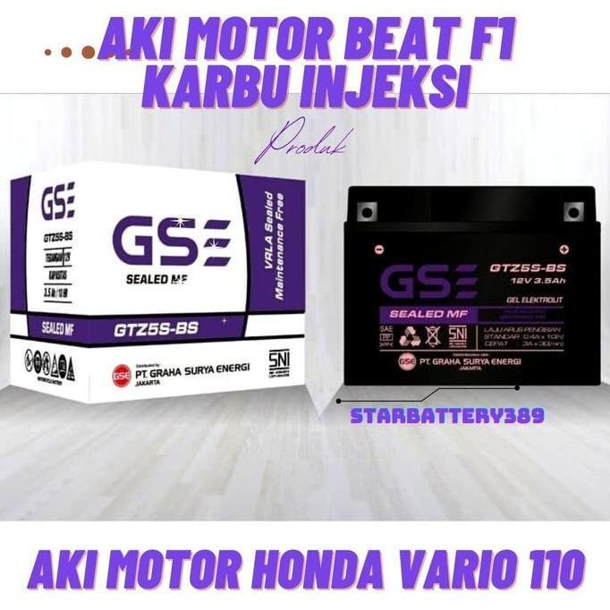 Aki Motor Supra X 125+New Supra +X-F1 ( GTZ5S GS) Aki Kering