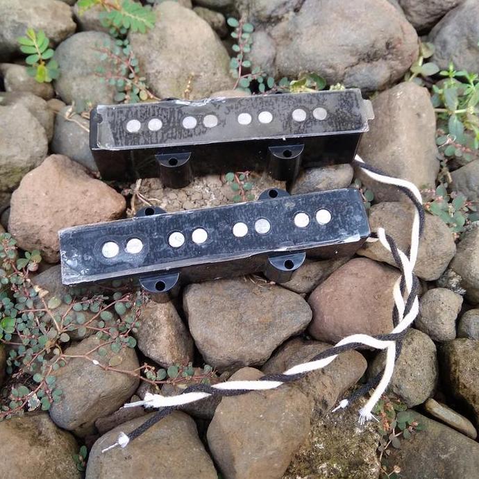 Original Pickup Jazz Bass 4 String Alnico Vintage Wire Cloth Fender