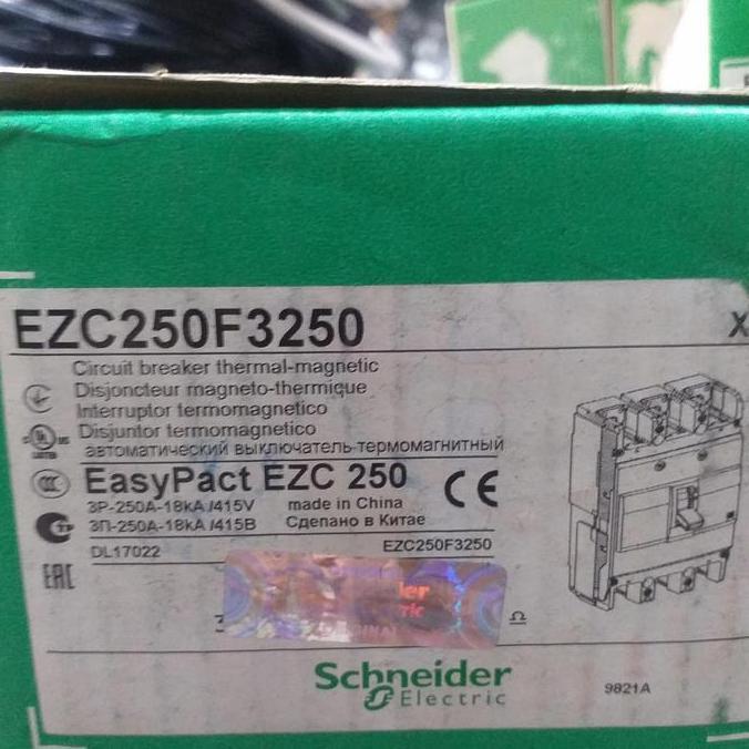 Murah Mccb 3 phase 250a schneider Non COD