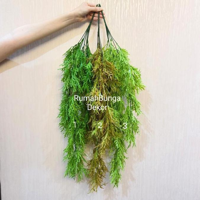 Promo Daun Tanduk Rusa Juntai Artificial II COD