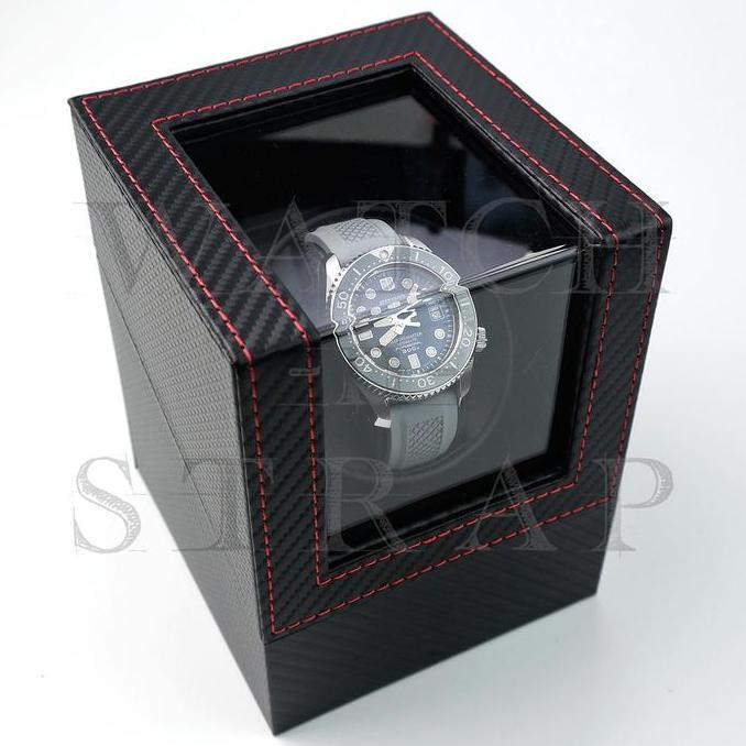 BEBAS ONGKIR - Automatic Watch Winder Display Cabinet Mechanical Winding Storage WW1