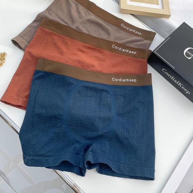 Endangseller - Celana dalam pria Seamles Polyamide Fibre ISI 3pcs | Underwear No Trace | Celana Dala